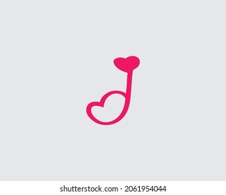 creative letter J logo design vector template