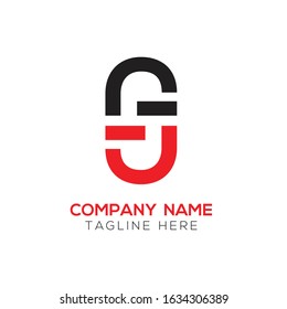 Creative letter JJ Logo Design Vector Template. Initial Linked Letter JJ Logo Design