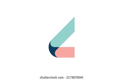 Creative letter L logo design vector template