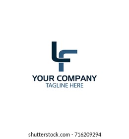 Creative Letter LF logo design