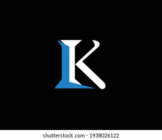 creative letter LK logo design vector template