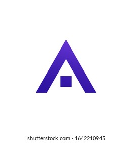 creative letter a logo design