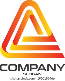 Creative a letter logo design