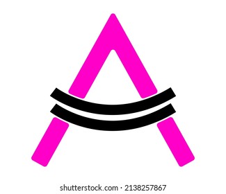 Creative A letter logo design