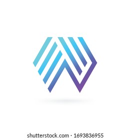 Creative A Letter Logo Design Icon Vector Template