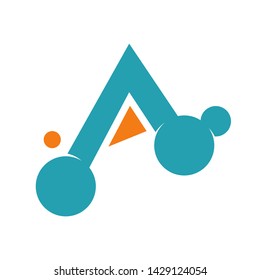 Creative Letter A Logo Design illustrations