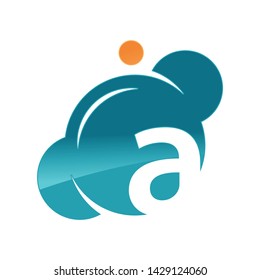 Creative Letter A Logo Design illustrations