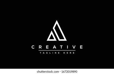 Kreativer Buchstabe Ein Logo-Design. Modernes Anfangssymbol A