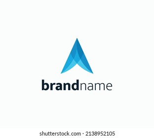 Creative Letter A Logo Design - Modern Letter A Vector.