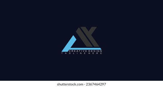 Creative letter A logo design with modern concept| premium vector