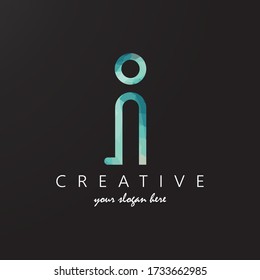 Creative Letter I Logo Design Template, Vector