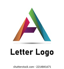 Creative A Letter logo Design Template
