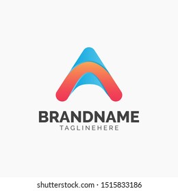 Creative Letter Logo design vector template. Colorful Alphabet collection. Type Characters Logotype symbols.