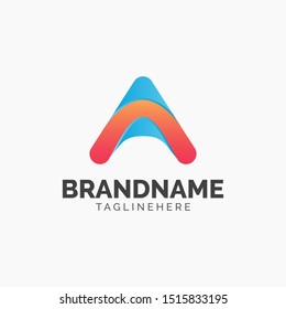 Creative Letter Logo design vector template. Colorful Alphabet collection. Type Characters Logotype symbols.