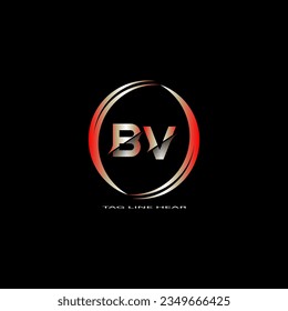 creative letter logo. gradient logo design with black background for your company.