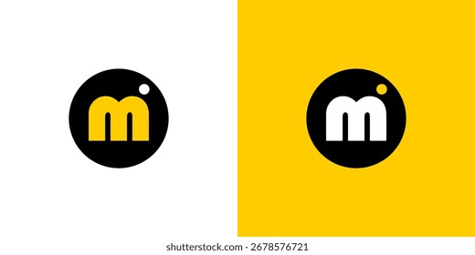 Creative letter logo in modern vector style with bold typography and clean design. Perfect for shop signs, bookstores, education, marketing, business identity, banners, and promotional projects.
