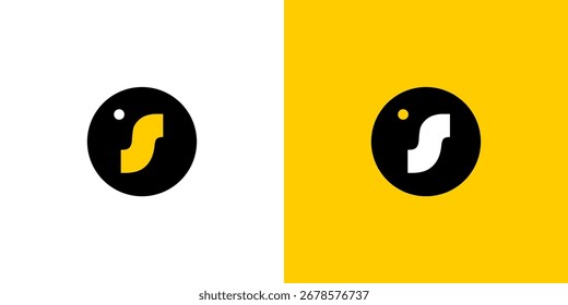 Logotipo de letra criativo em estilo vetorial moderno com tipografia arrojada e design limpo. Perfeito para sinais de loja, livrarias, educação, marketing, identidade de negócios, banners e projetos promocionais.