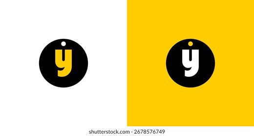 Creative letter logo in modern vector style with bold typography and clean design. Perfect for shop signs, bookstores, education, marketing, business identity, banners, and promotional projects.