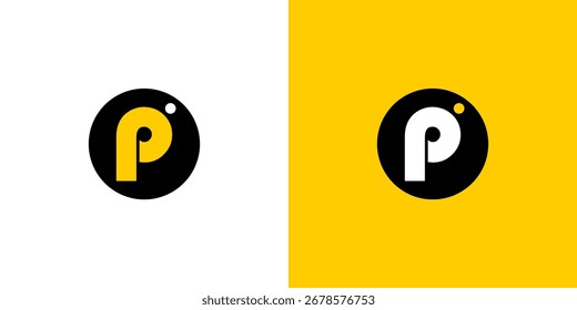 Logotipo de letra creativa en estilo de Vector moderno con tipografía audaz y diseño limpio. Perfecto para carteles de tiendas, librerías, educación, marketing, identidad empresarial, Anuncios y proyectos promocionales.