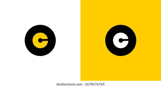 Logotipo de letra creativa en estilo de Vector moderno con tipografía audaz y diseño limpio. Perfecto para carteles de tiendas, librerías, educación, marketing, identidad empresarial, Anuncios y proyectos promocionales.