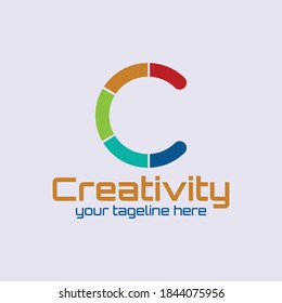 creative letter logo template and company buisness