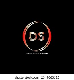 creative letter logo.gradient logo design with black backgroundfor your company.