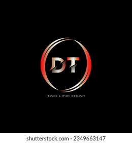 creative letter logo.gradient logo design with black backgroundfor your company.