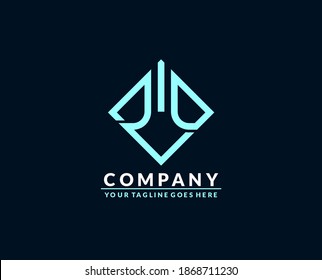 Letra creativa M. arquitectura Concepto logotipo de la compañía icono vector plantilla Diseño
