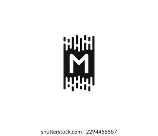 creative letter M logo design vector template