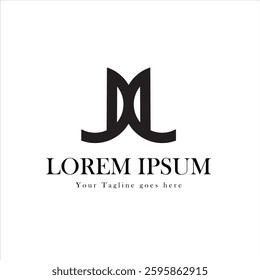 CREATIVE LETTER M LOGO DESIGN