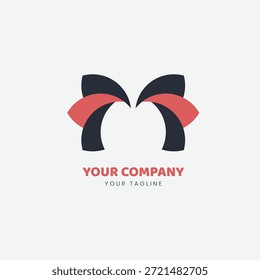 Letra criativa m ícone de logotipo design ilustração design modelo inspiração