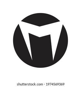 creative letter M logo illustration design template