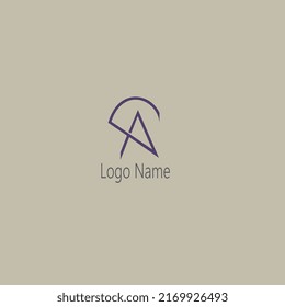 creative letter 'M' logo, typography logo.