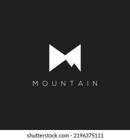 924 Mountain Logo W Images, Stock Photos & Vectors | Shutterstock