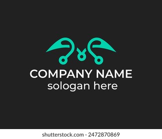 Creative Letter M power, tech and technology logo design vector design