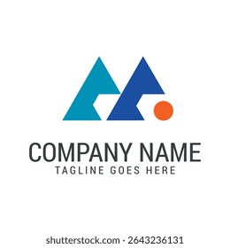 Creative Letter M Web Modern Vector Logo Design Templates