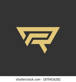 creative letter mark logo design template.