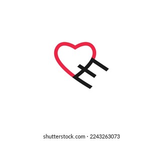 creative letter ME logo design vector template