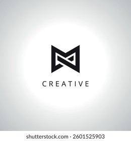 Creative Letter MX XM Monogram Logo Template With Vector Eps.