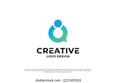 Creative letter O logo design template. Initial letters O logo vector.