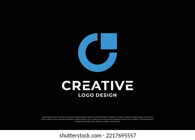 Creative letter O logo design template. Initial letters O logo vector.
