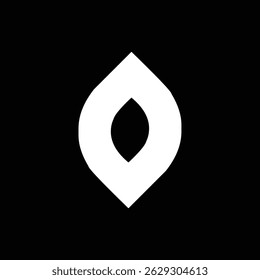 Creative letter O logo design vector template