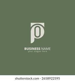 Creative Letter PT TP Logo Design with Modern Minimal Style.