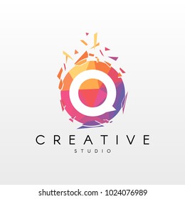 Creative Letter Q Logo Design.