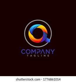 Creative Letter Q Logo design vector template.