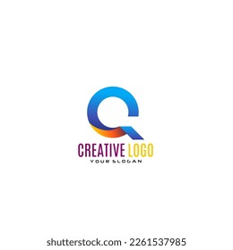 Creative Letter Q Logo Design.