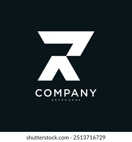Creative letter R logo icon design template. Premium Vector