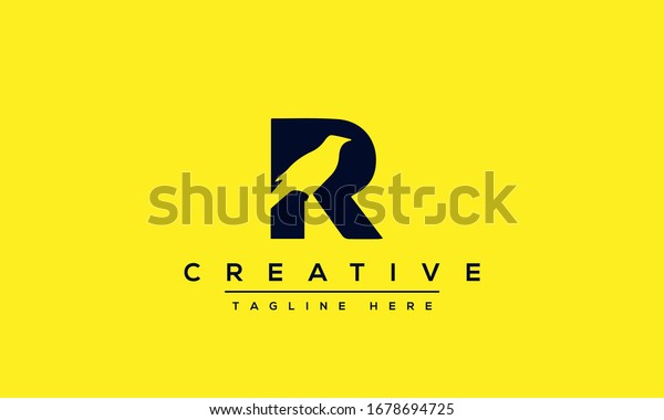 Creative Letter R Logo Icon Design Stock Vector Royalty Free