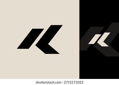 Creative Letter R Logo - Simple Modern Minimalist Initial R Symbol für Branding, Logo-Vorlage und visuelles Identitätsdesign