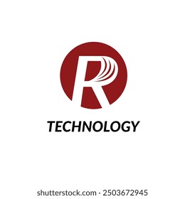 Creative Letter R logo - Technology Logo